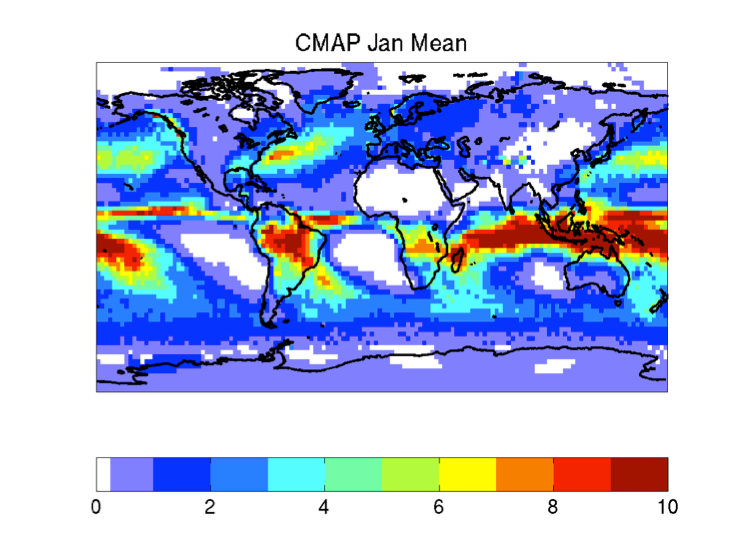 CMAP: CPC Merged Analysis of Precipitation 