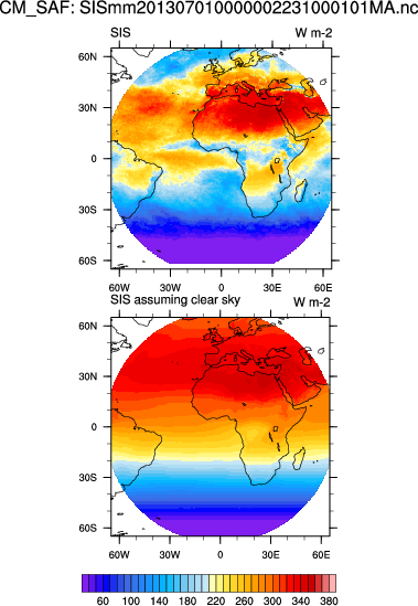 Surface Solar Radiation Data Set - Heliosat (SARAH) -Edition 1