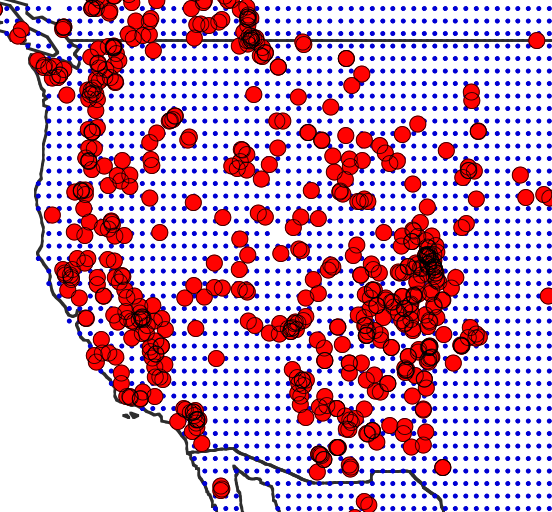 Drought atlases from tree rings