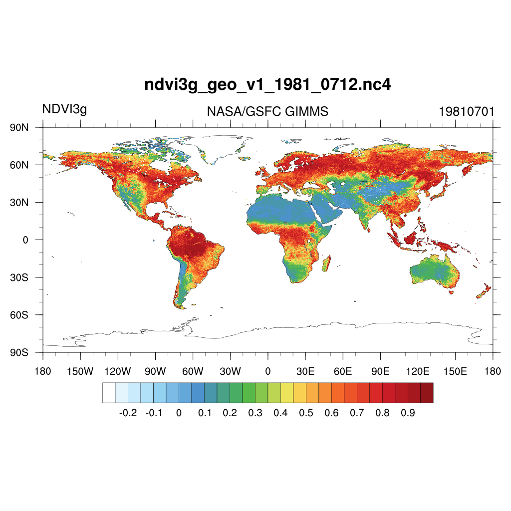 Ndvi3g GIMMS Values.1981 0712 