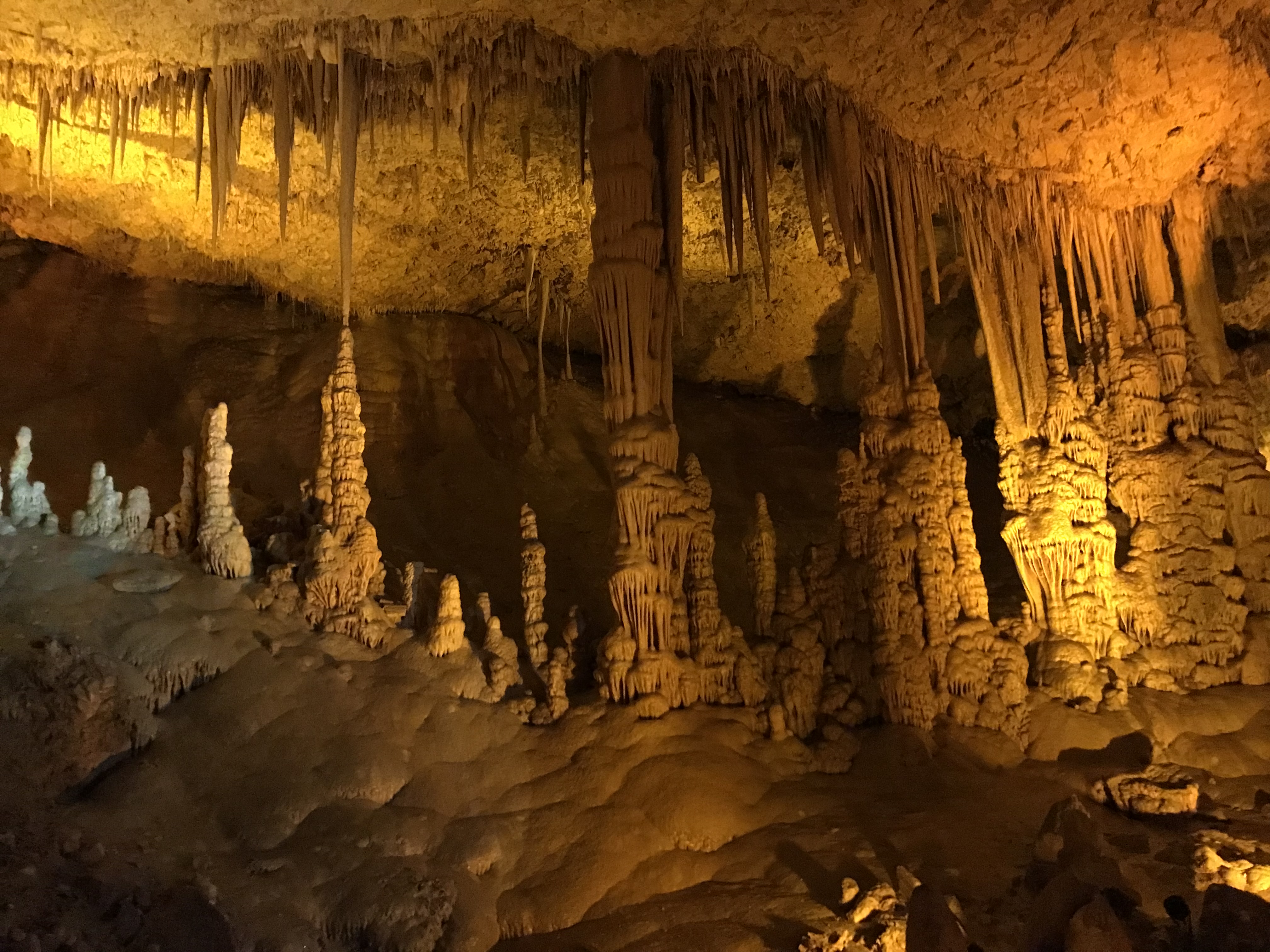 speleothems in Soreq cave (credit: Nikita Kaushal)