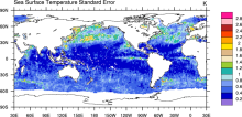 SST (AMSR-E): Sea Surface Temperature from  Remote Sensing Systems