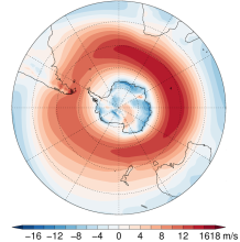 Southern Hemisphere westerly jet strength and position