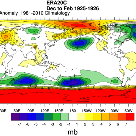 ERA-20C: ECMWF's atmospheric reanalysis of the 20th century (and comparisons with NOAA's 20CR)