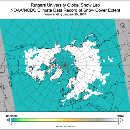 Snow Cover Extent (Northern Hemisphere) Climate Data Record, by Rutgers