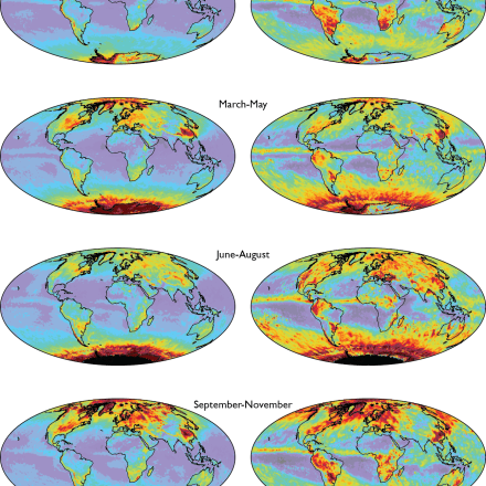 MODIS-LinearMean-Optical Thickness