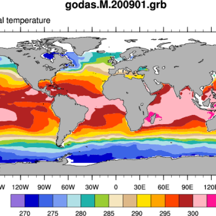 Climate Data Guide: GODAS  potential temperature. (Climate Data Guide; D. Shea)
