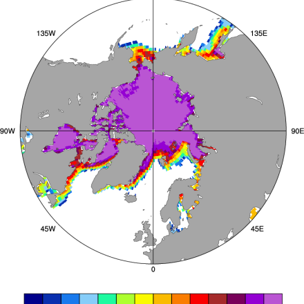 Climate Data Guide Image: HADISST ice concentrations