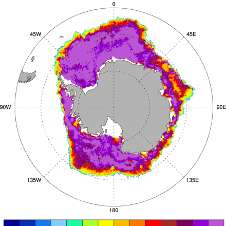 Arctic sea ice: Climate Data Record