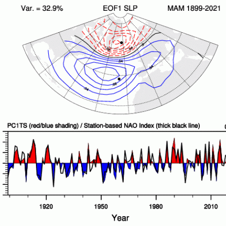 NAO PC-based MAM index.