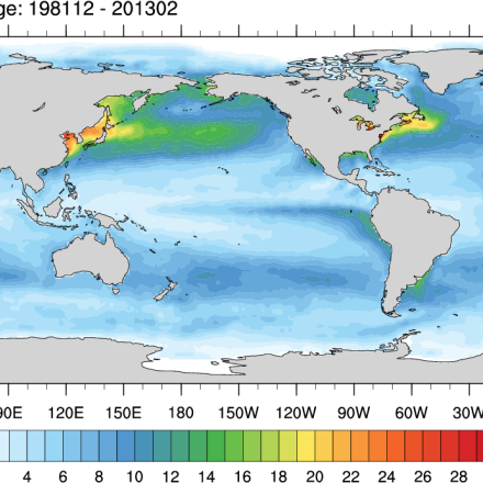 SST data: NOAA Optimal Interpolation (OI) SST Analysis, version 2 (OISSTv2) 1x1