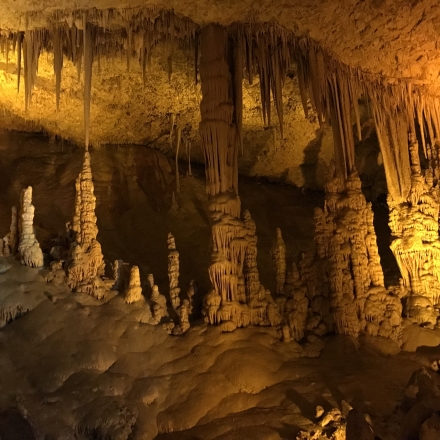 speleothems in Soreq cave (credit: Nikita Kaushal)