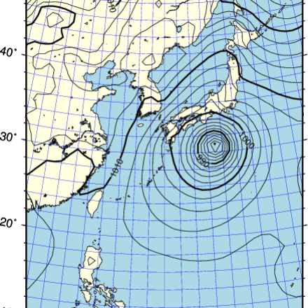 Typhoon Kathleen in JRA-3Q